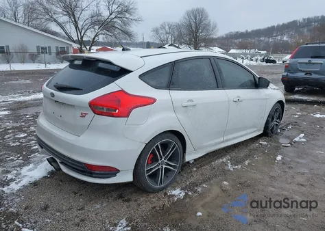 2016 Ford Focus St from USA, damaged, VIN 1FADP3L97GL221747